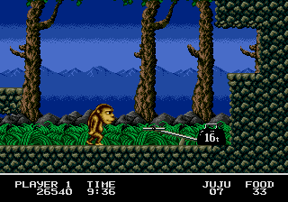 Toki Going Ape Spit screenshot 5 for Sega Genesis